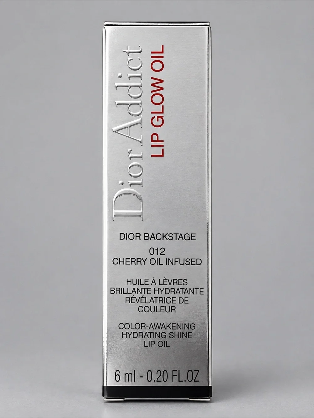 DIOR Addict Lip Glow Oil 012 Rosewood 6ml NEW IN BOX Unopened